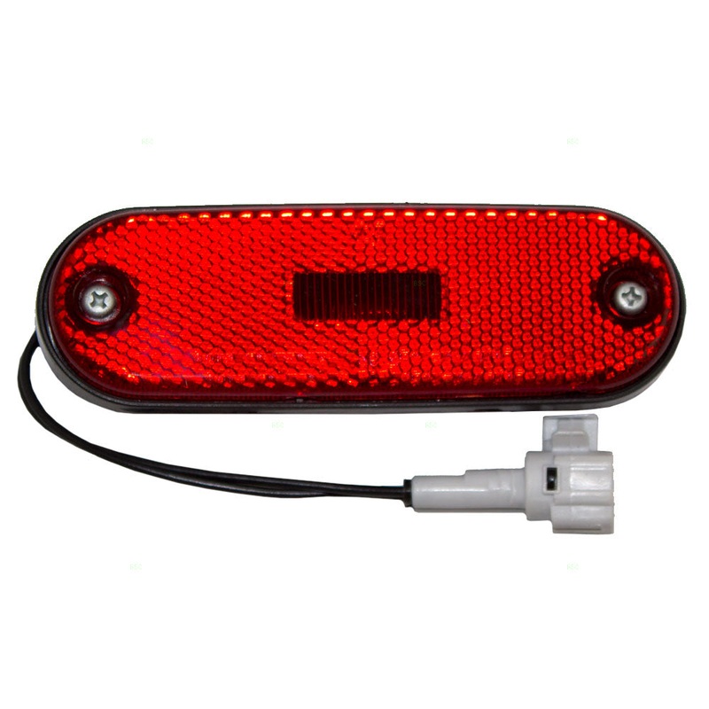 Brock Replacement Passengers Rear Signal Side Marker Light Compatible with 1996-2000 RAV4 81750-42010