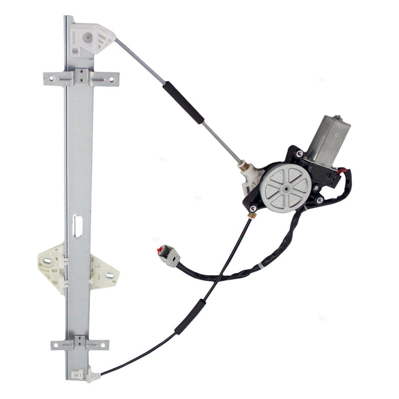 Fits Honda CR-V 02-06 Drivers Front Power Window Regulator 6 Pin Motor Assembly