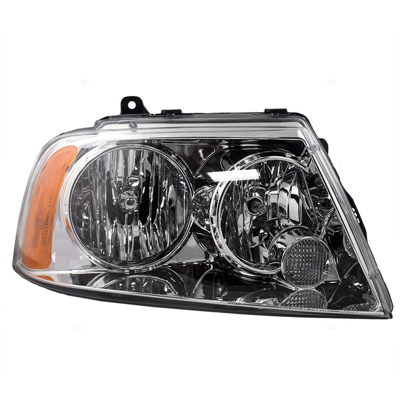Brock Headlight Assembly fits 2003-2006 Lincoln Navigator Passenger Halogen Headlamp