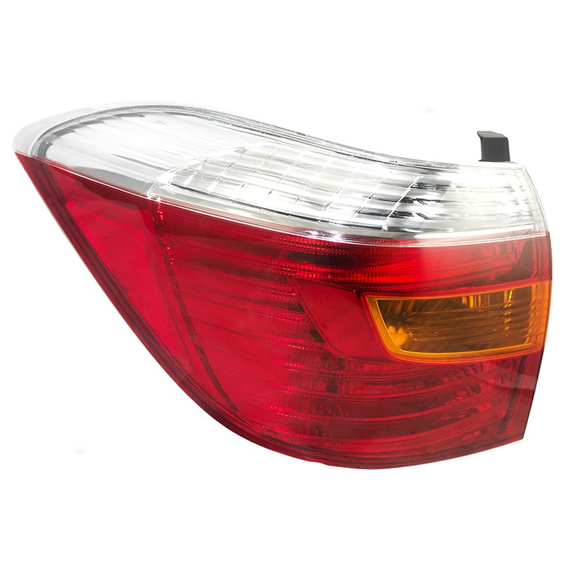 Brock Replacement Drivers Taillight Tail Lamp Compatible with 08-10 SUV 8156148160