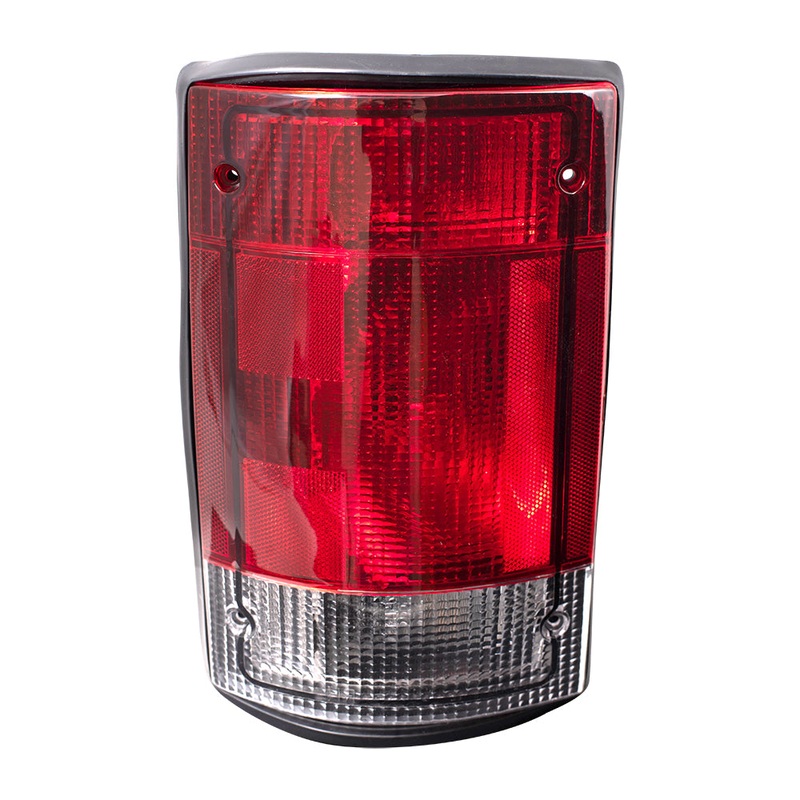 Brock Replacement Drivers Taillight Tail Lamp Compatible with 2004-2014 E150 E250 E350 E450 Van 5C2Z13405AA