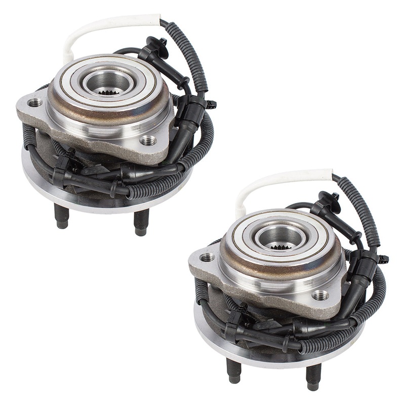 Brock Replacement Pair of Front Wheel Hub Bearings Compatible with 2001-2002 Ranger 2000-2002 B Series Pickup Truck YL5Z1104AA
