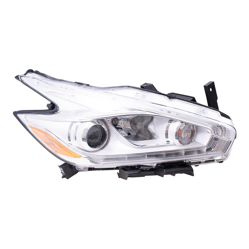 Brock Replacement Passenger’s Halogen Headlight Compatible with 2017 Murano 26010-5AA9C