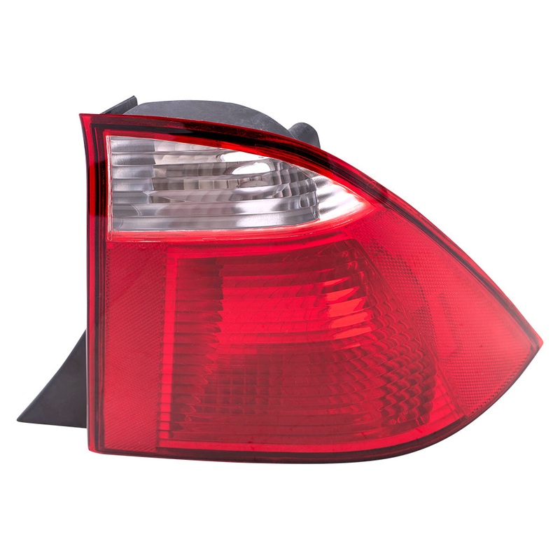 Brock Replacement Passengers Taillight Tail Lamp Compatible with 2005-2007 Focus Sedan 5S4Z13404AA