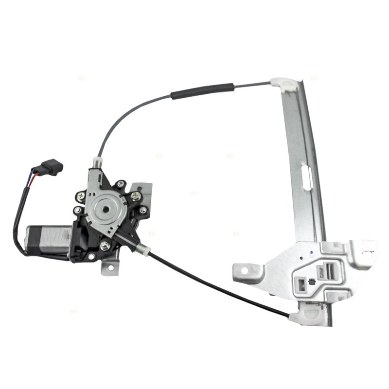 Brock Replacement Driver Rear Power Window Regulator with Lift Motor Assembly Compatible with 2000-2005 Impala 10338857