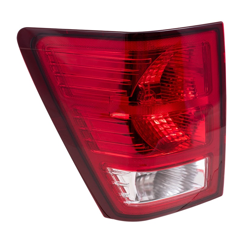 Brock Replacement Driver Tail Light Compatible with 2007-2010 Grand Cherokee 55079013AC