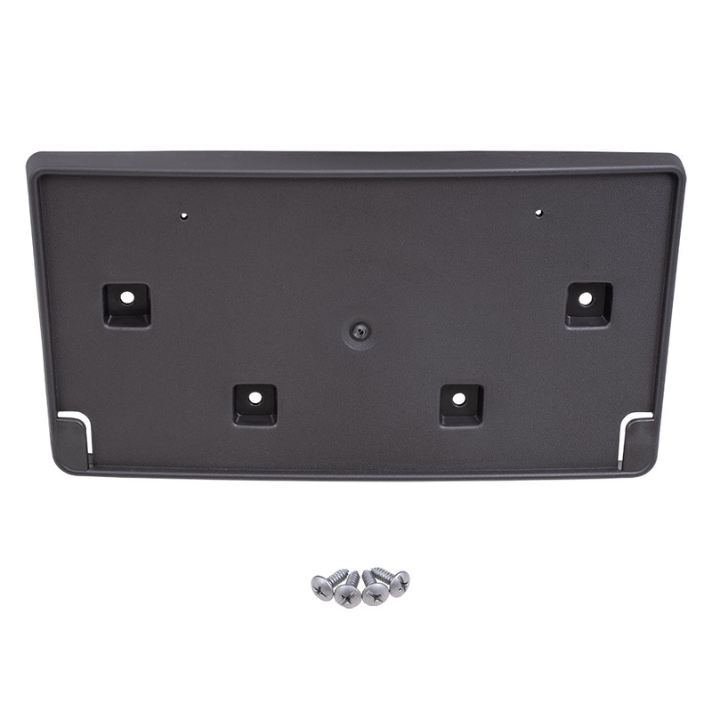 Brock Replacement Front License Plate Bracket Compatible with 2017-2020 Compass Sport Without Upland Appearance Package & 2017-2020 Compass North/Latitude/Limited