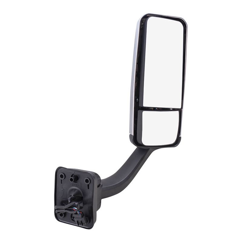 Replacement Passenger’s Power Mirror Door Mounted w/ Heat Compatible with 08-17 Cascadia A22-69637-012