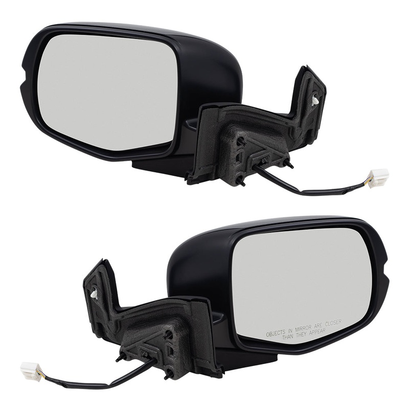 2019-2022 Honda Pilot EX/Sport Power Mirror Assembly Paint To Match Black Manual Folding With Heat-Signal Without Memory-Auto Dimming LH 2022-2023 Honda Passport Sport