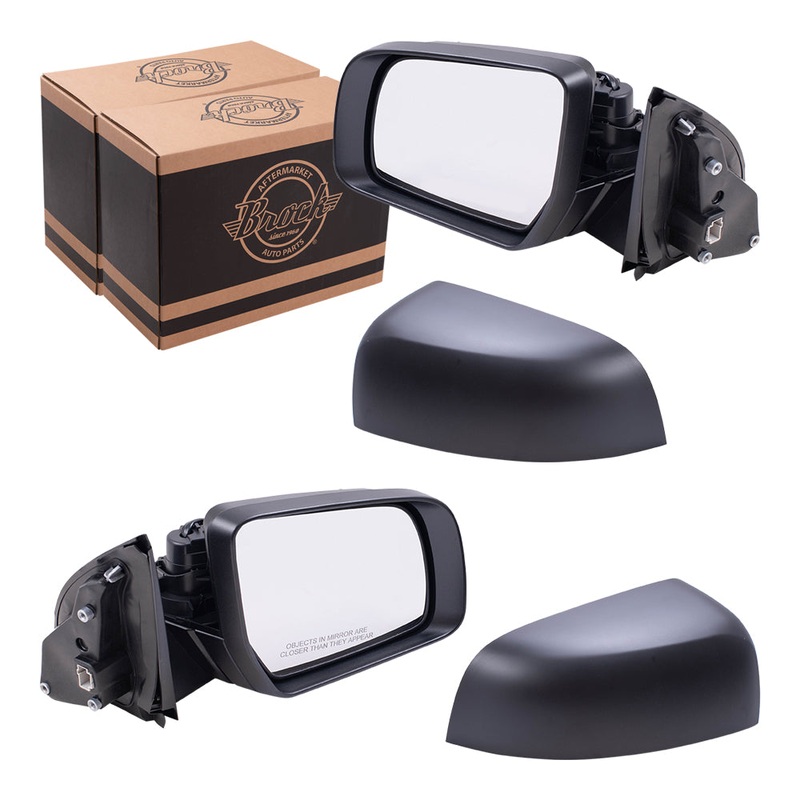 Brock Replacement Driver and Passenger Side Power Mirrors Power Folding OEM Substitute Compatible with 19-20 Ranger
