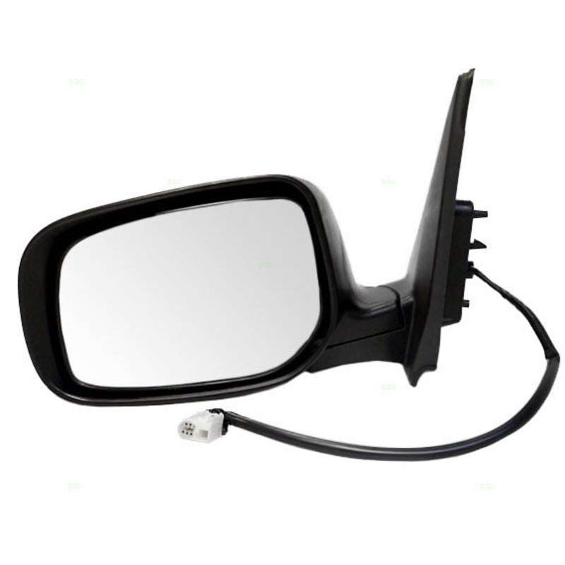 Brock Replacement Drivers Power Side View Mirror Heated Compatible with 2009-2013 Corolla 8790902A81