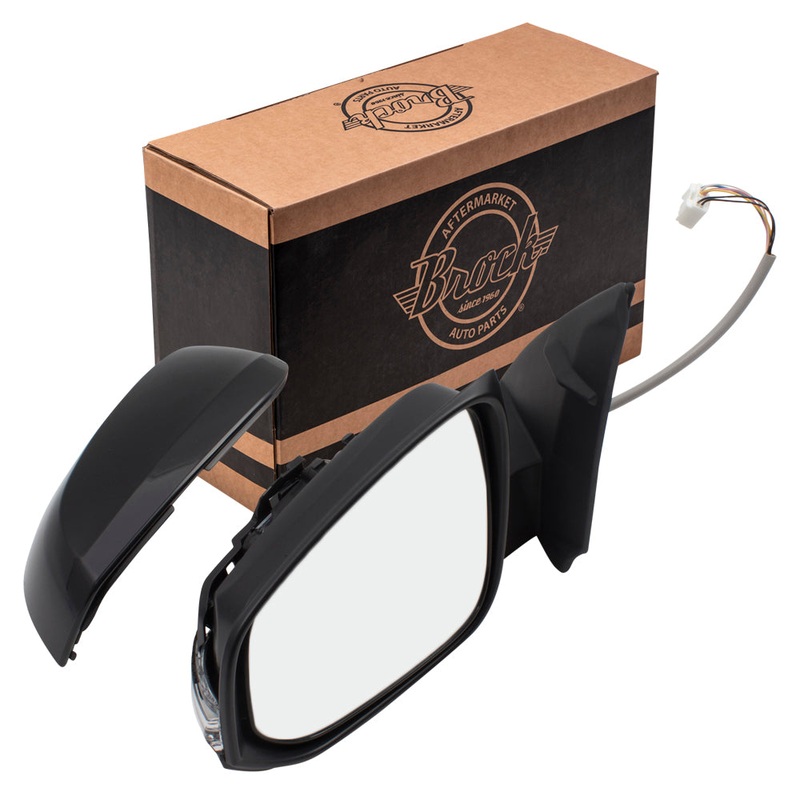 Brock Replacement Drivers Power Side View Mirror Heated Signal Left Compatible with 16-18 Tacoma Pickup Truck 8794004240