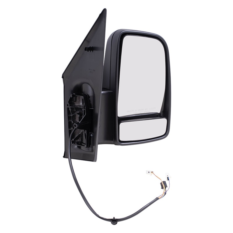 Brock Replacement Passenger Side Power Mirror Short Arm with Heat, Signal & Manual Fold Compatible with 2019-2020 Sprinter Cargo 3500XD(907) & 2019-2020 Springer Cargo 4500 (907)