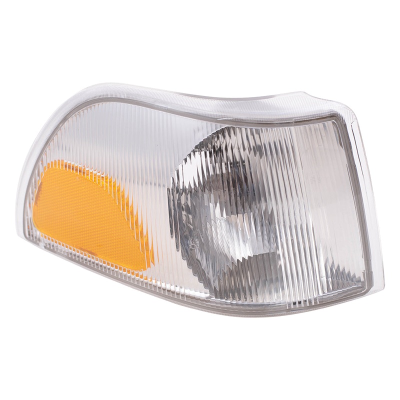 Brock Replacement Passengers Park Signal Corner Marker Light Lamp Lens Compatible with 1998-2000 S70 V70 1998-2002 C70 9483185-6