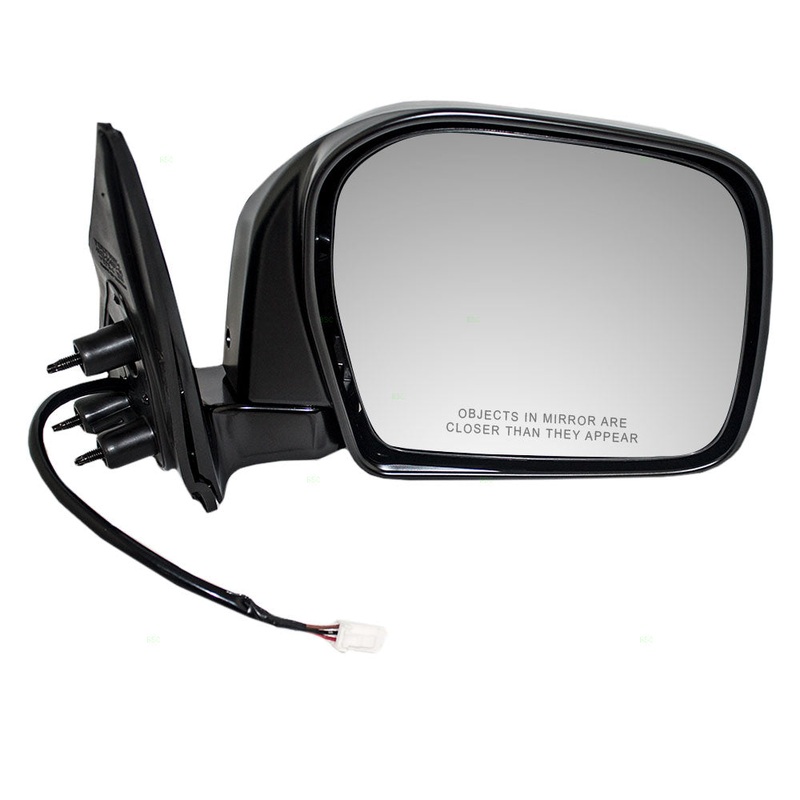 Brock Replacement Passengers Power Side View Mirror Ready-to-Paint Compatible with 00-04 Tacoma Pickup Truck 87910-35580