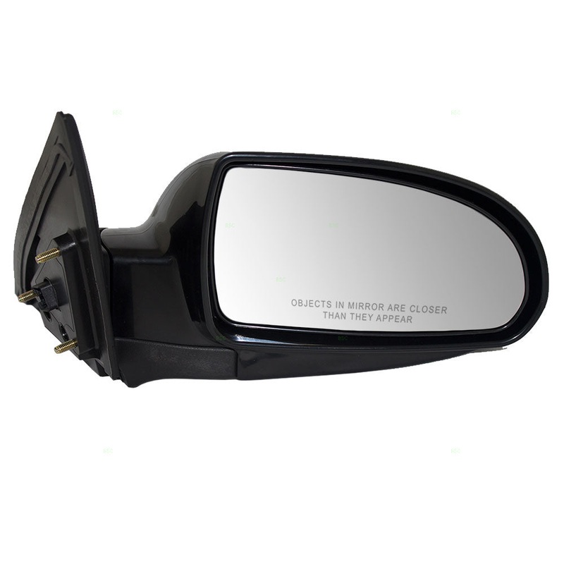 Passengers Side View Power Mirror Heated for 07-10 Hyundai Elantra Sedan