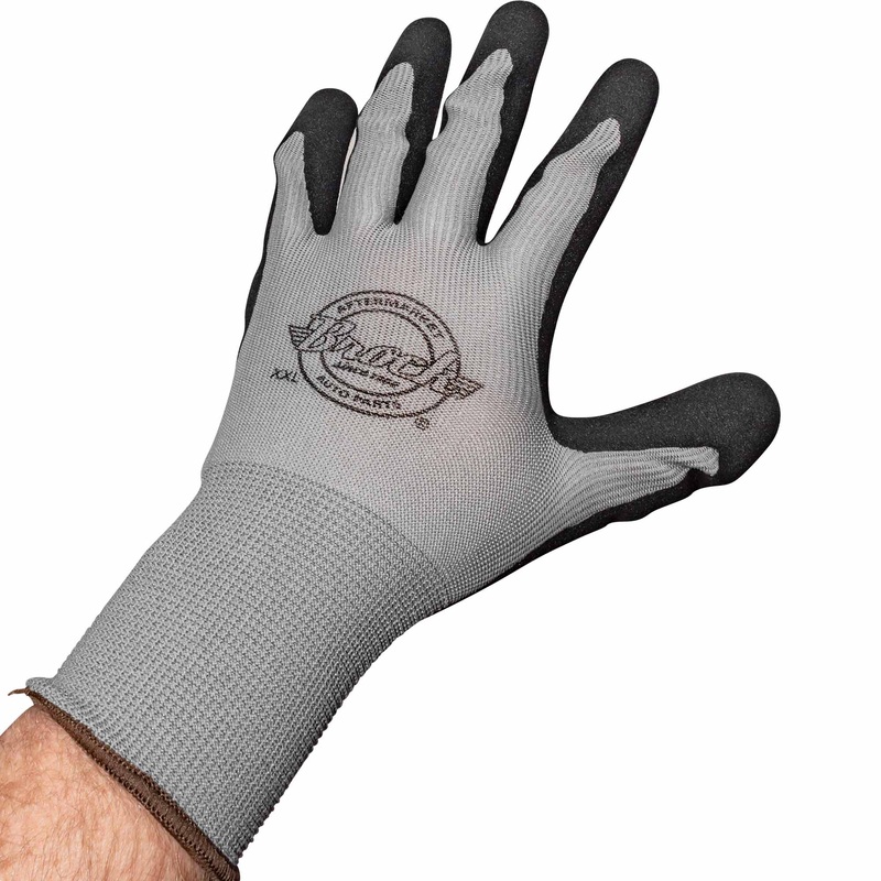 Brock Nitrile Coated Palm  Breathable Woven Nylon With Knitted Wrist Cuff – All-Purpose Work Gloves For Automotive-Industrial-Commercial-Construction-Household Use – Double Extra Large – 12 Pairs