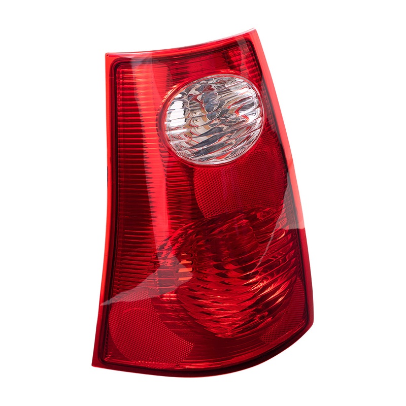 Brock Replacement Drivers Taillight Tail Lamp Compatible with 2001-2005 Explorer Sport Trac Pickup Truck 1L5Z13405AA