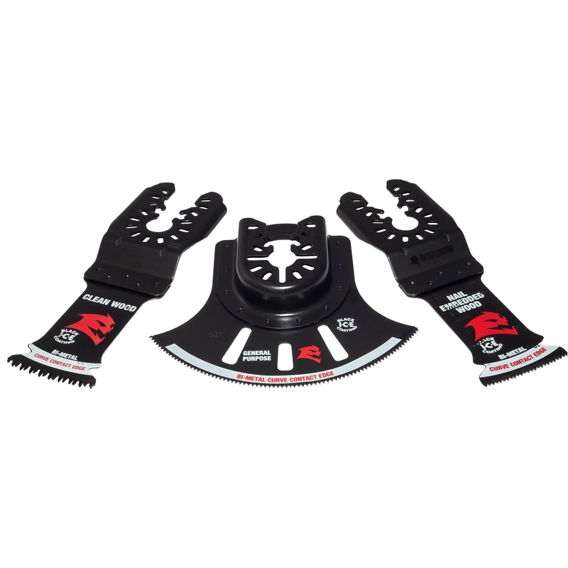 Diablo Universal Fit Bi-Metal Oscillating Blade 3 Piece Set