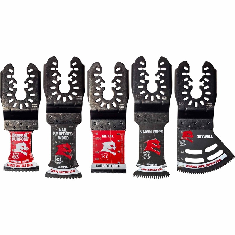 Diablo Universal Fit General Oscillating Blade 5 Piece Set