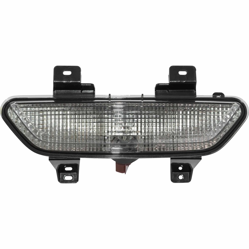 CAPA Certified Back-Up Light Assembly Bumper Mounted For 2018-2019 Ford Mustang