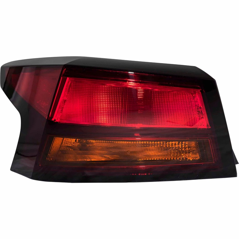 CAPA Certified Combination Tail Light Assembly Body Mounted Driver Side Left For 2009-2025 Nissan Altima