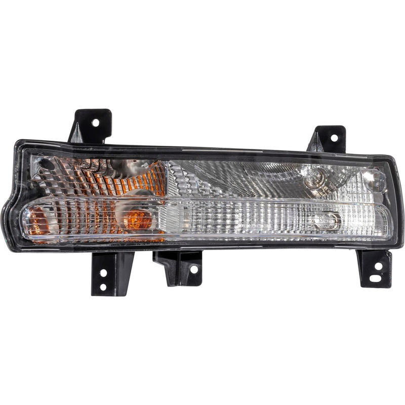 Combination Park/Signal Light Assembly Bumper Mounted Driver Side Left For 2017-2021 Jeep Compass