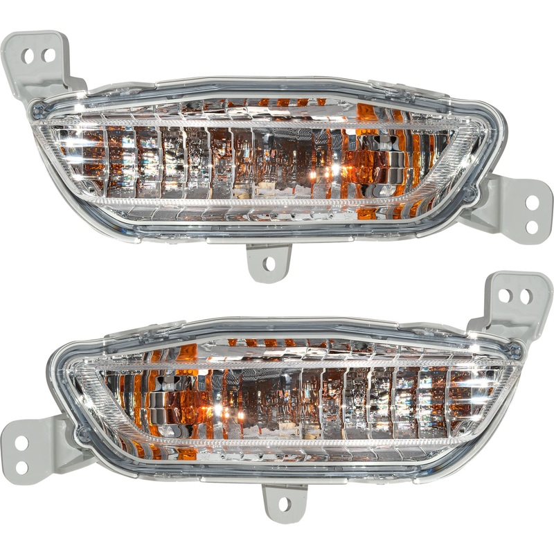 Turn Signal Light Assembly Without Park Light Set Driver Side Left Passenger Side Right for 2021-2025 Honda Ridgeline 2022-2025 Honda Passport